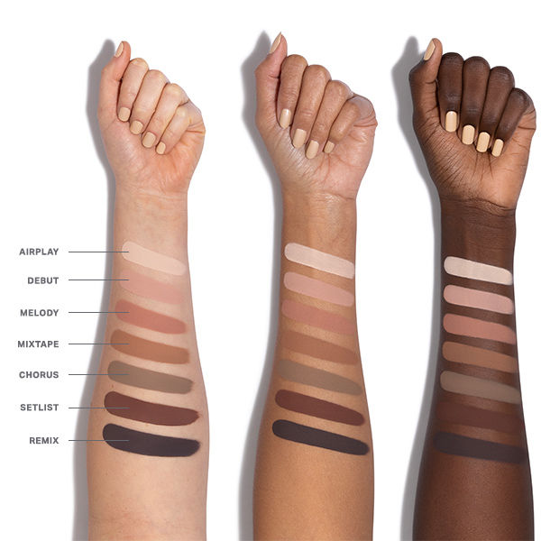 MORPHE Solo Artist Priming Cream Eyeshadow - Mixtape, 3.2g+8g