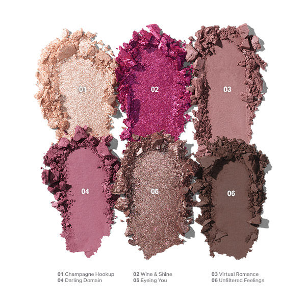 MORPHE ChromaPlus 6-Pan Eyeshadow Palette - Love Byte, 7.5g