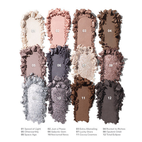 MORPHE ChromaPlus 12-Pan Eyeshadow Palette - Moon Stone, 15g