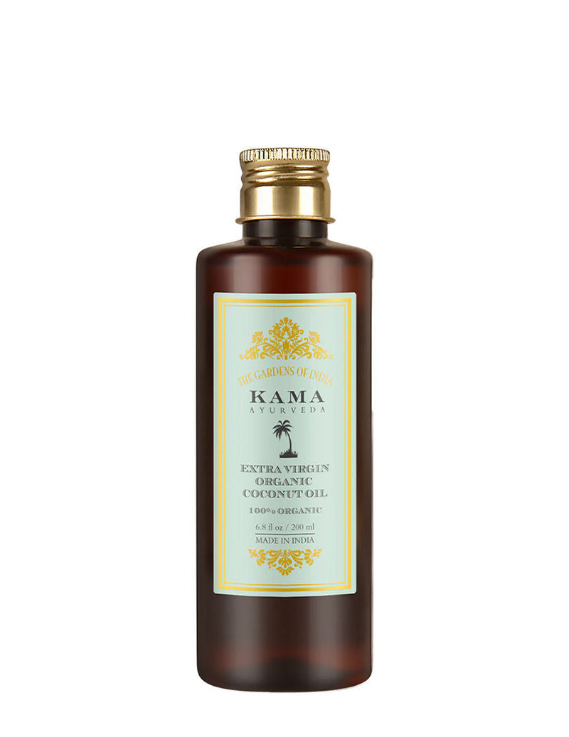 Kama Ayurveda Extra Virgin Organic Coconut Hair Oil, 200ml, Buy from Indicrest