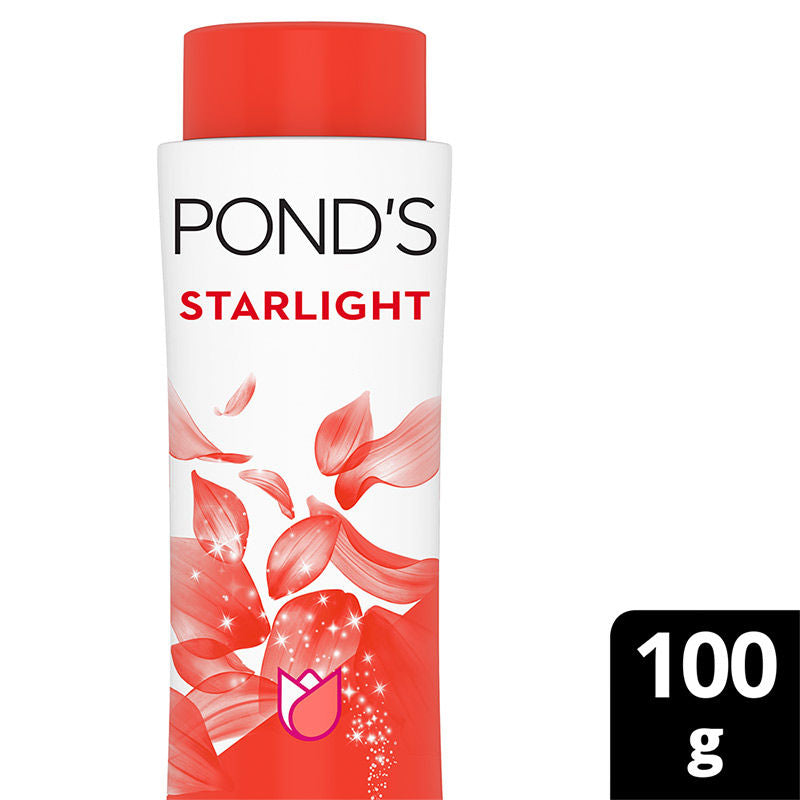 Pond’s Starlight Perfumed Talc Powder Orchid & Jasmin Notes, 100g Buy at Indicrest Image 2