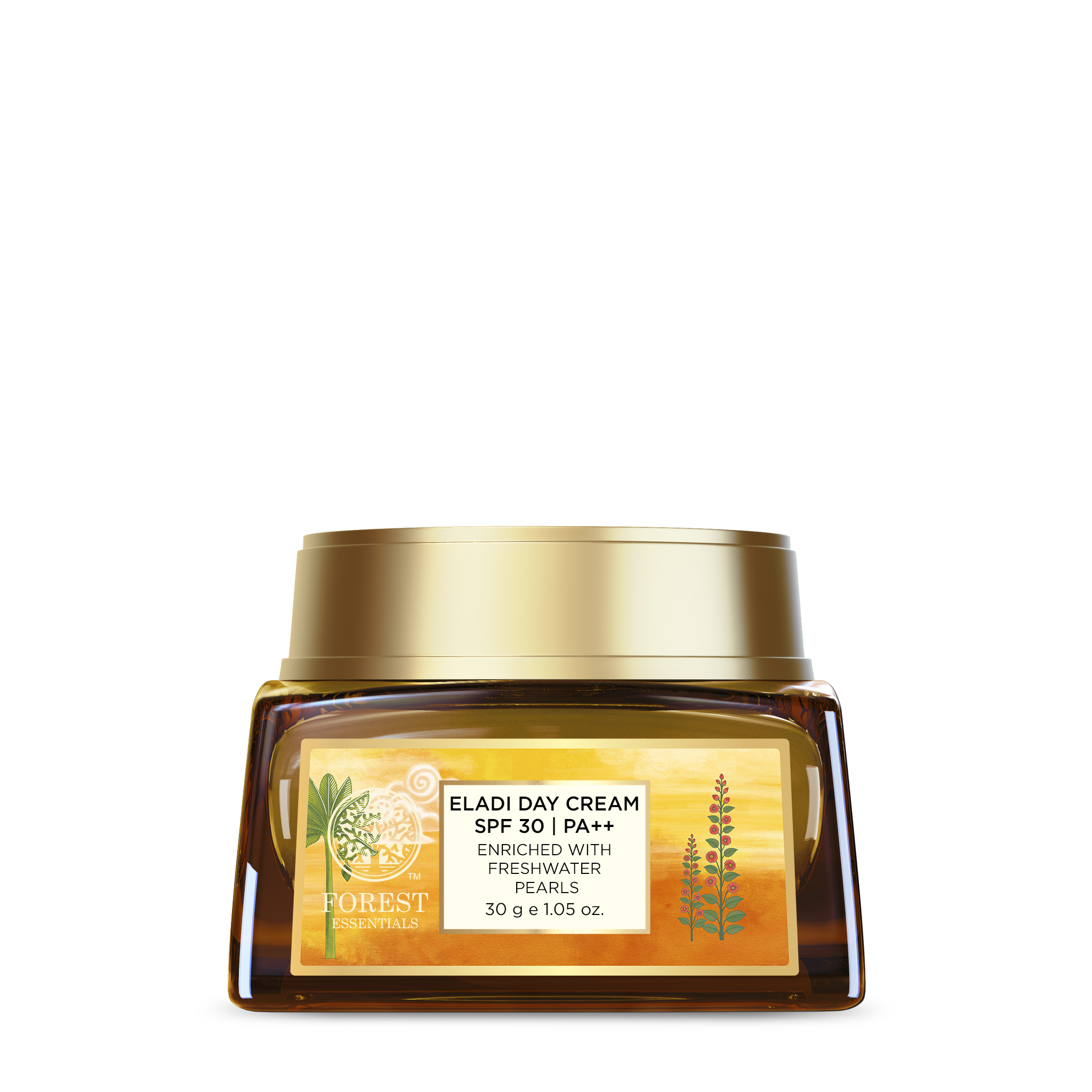 Forest Essentials Eladi Day Cream With SPF 30 PA++ Ayurvedic For Acne Prone Skin With Niacinamide, 30g, Buy from Indicrest