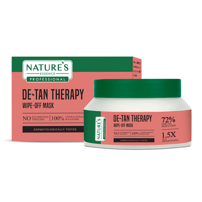 Nature's Essence Professional De-Tan Therapy Tan Removal Cream For Radiant Skin, 500g Buy at Indicrest Image 2