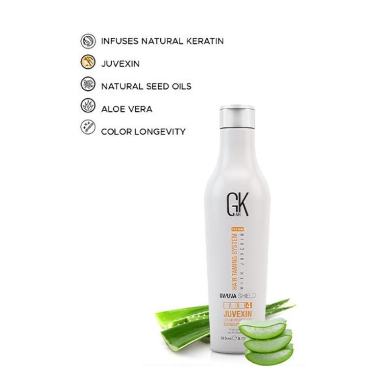 GK Hair Color UV/UVA Shield Conditioner, 240ml