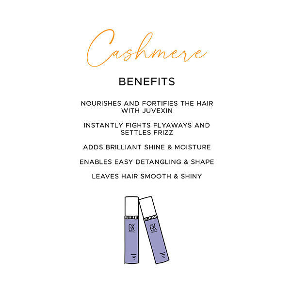 GK Hair Cashmere To Treat Frizzy & Flyaways, 50ml