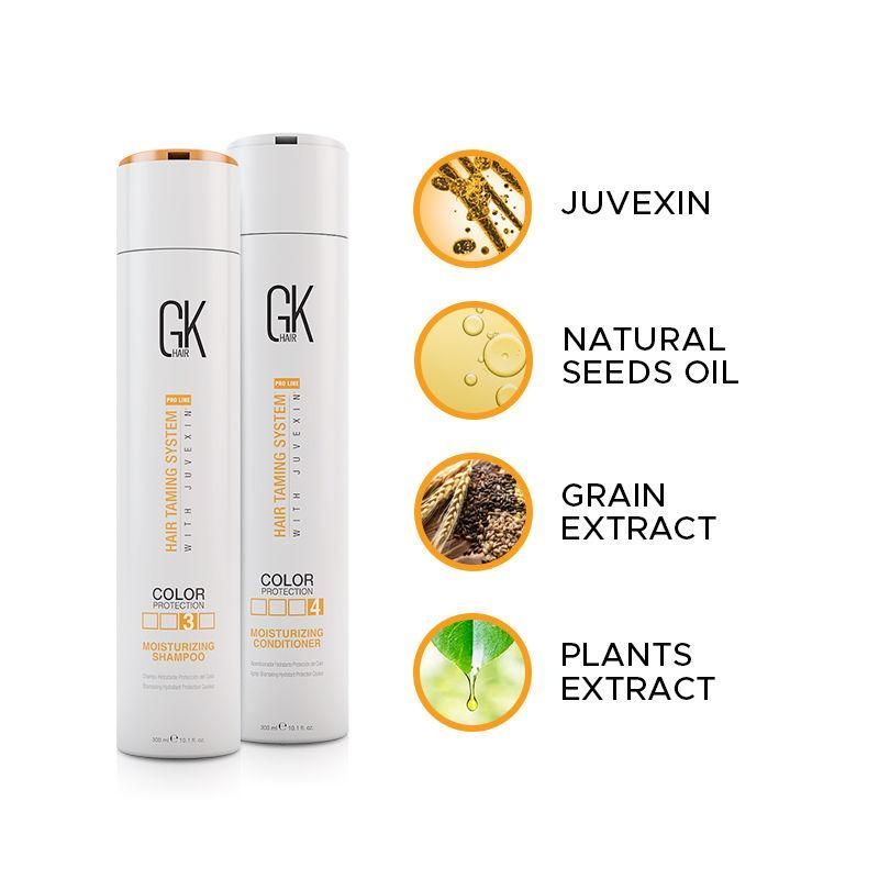 GK Hair Moisturizing Shampoo + Conditioner Combo