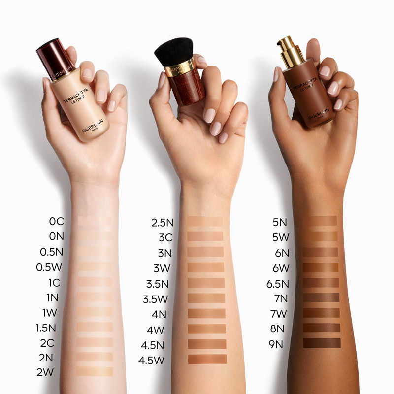 Guerlain Terracotta Matte Fluid Foundation - 02W, 35ml