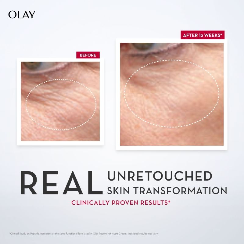 Olay Regenerist Micosculpting Night Cream For Plump Bouncy Skin With Hyaluronic Acid & Niacimide, 50g Buy at Indicrest Image 3