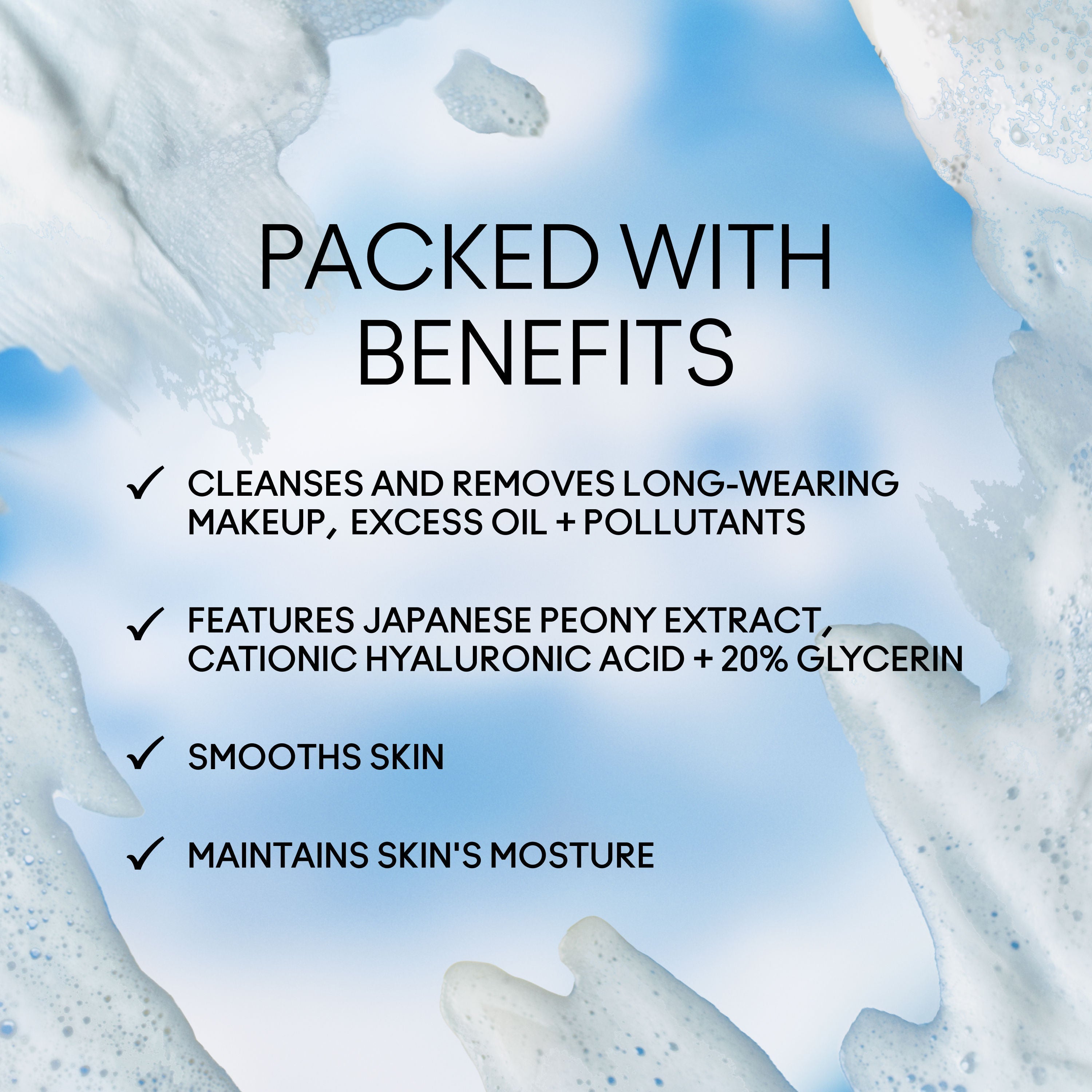 M.A.C Hyper Real Fresh Canvas Cream-To-Foam Mini Cleanser With Cationic Hyaluronic Acid & Glycerin, 30ml Buy at Indicrest Image 4