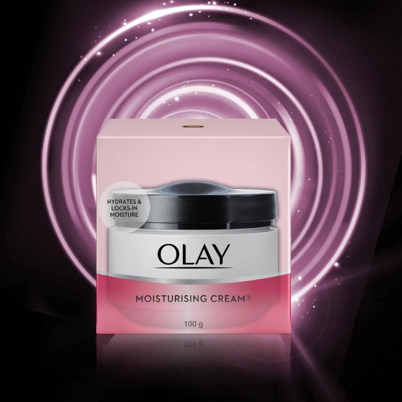 Olay Moisturising Cream, Light Weight & Non Greasy, Hydrates & Locks in Moisture, 100g Buy at Indicrest Image 4