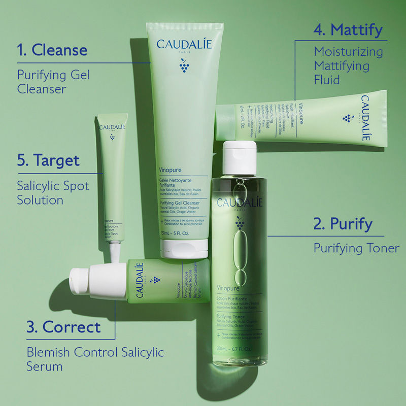 Caudalie Vinopure Salicylic Spot Solution, 15ml