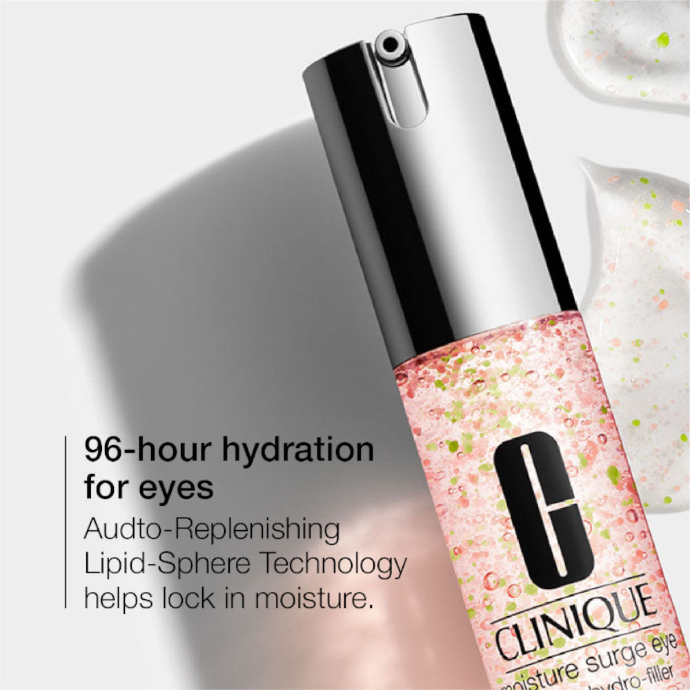 Clinique Moisture Surge Eye 96-Hour Hydro-Filler Concentrate, Eye Serum With Niacinamide And Caffeine, 15ml