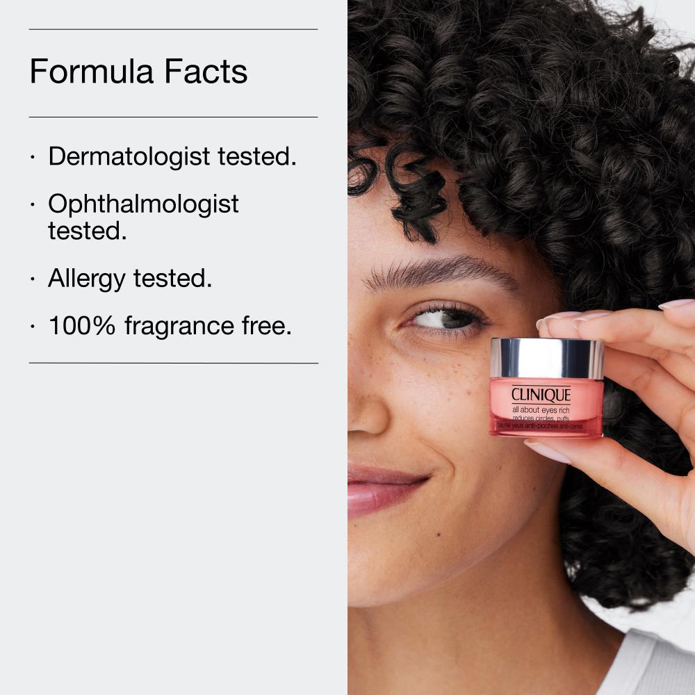 Clinique All About Eyes, Lightweight Eye Cream For Reducing Dark Circles With Vitamin C, 15ml