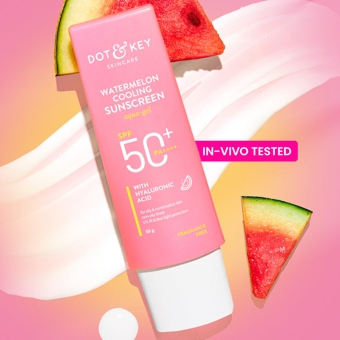 Dot & Key Watermelon Sunscreen, SPF 50+ PA++++, 50g Buy at Indicrest