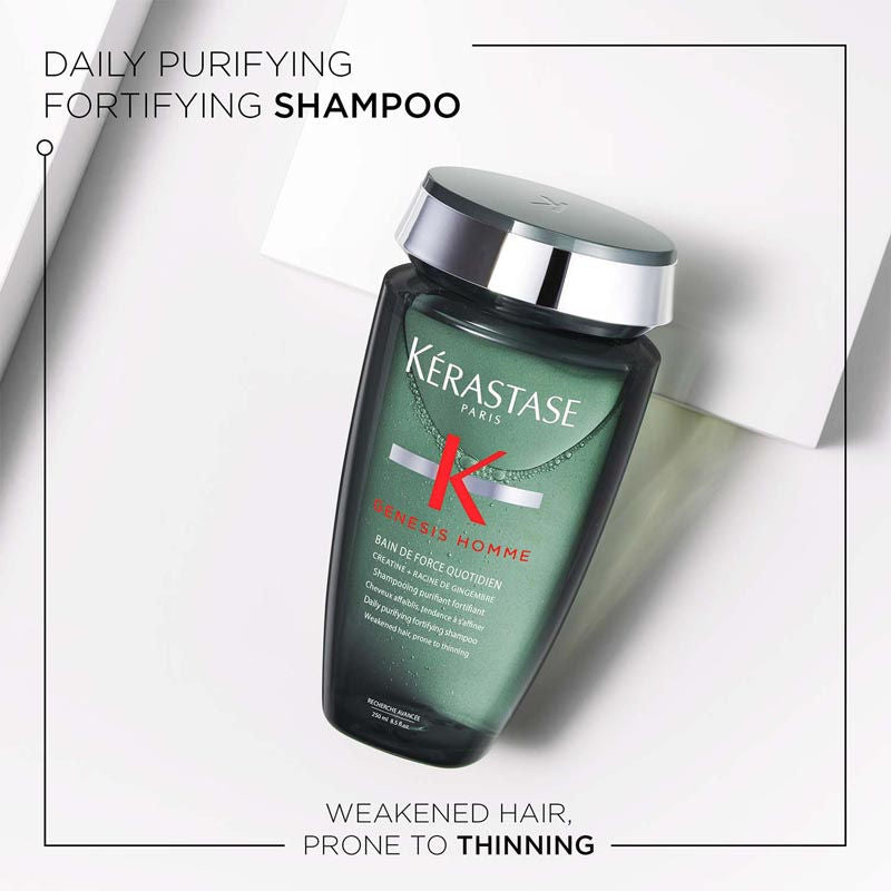 Kerastase Genesis Homme Purifying Shampoo For Men, 250ml
