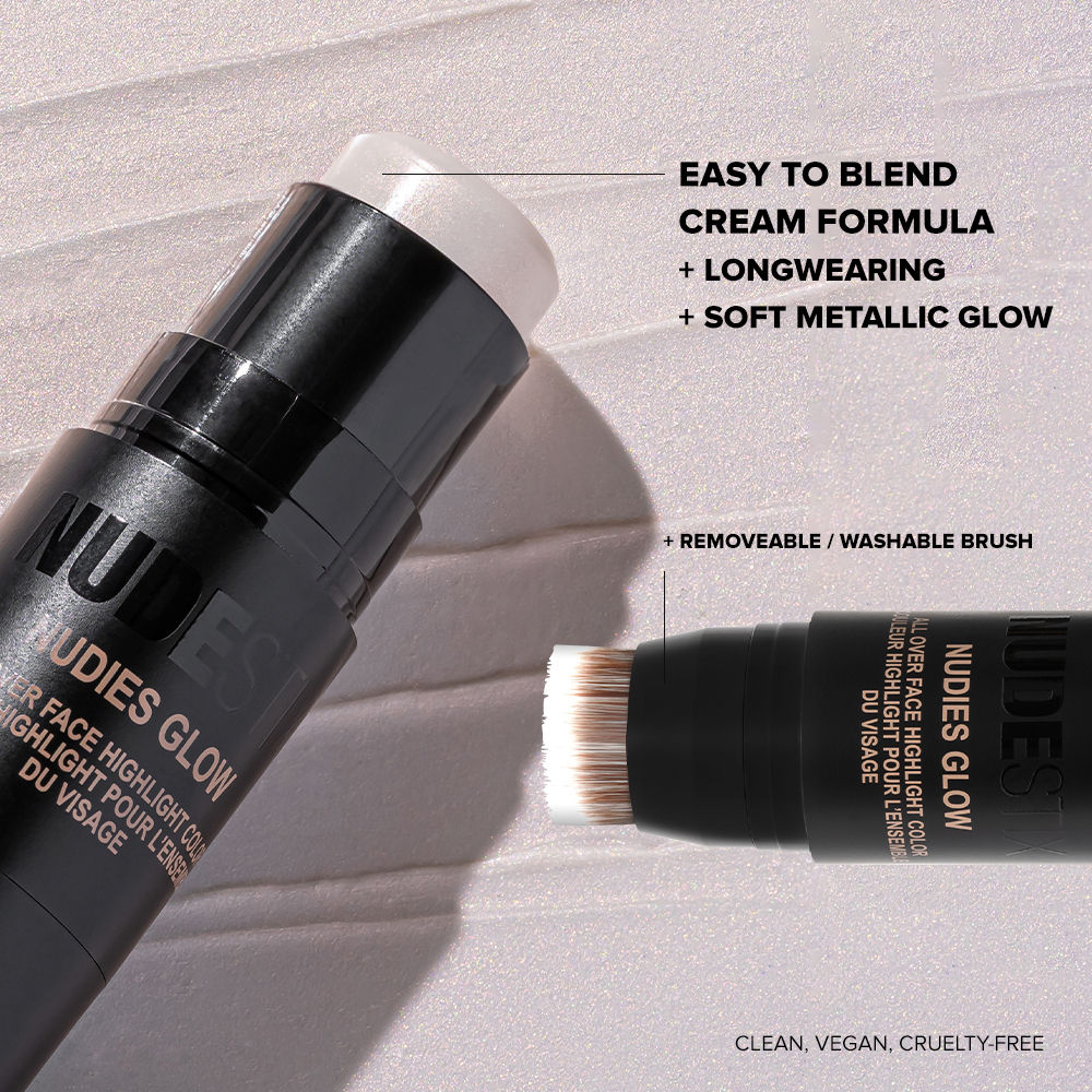 Nudestix Nudies Glow All Over Face Color - Ice Ice Baby, 8gm
