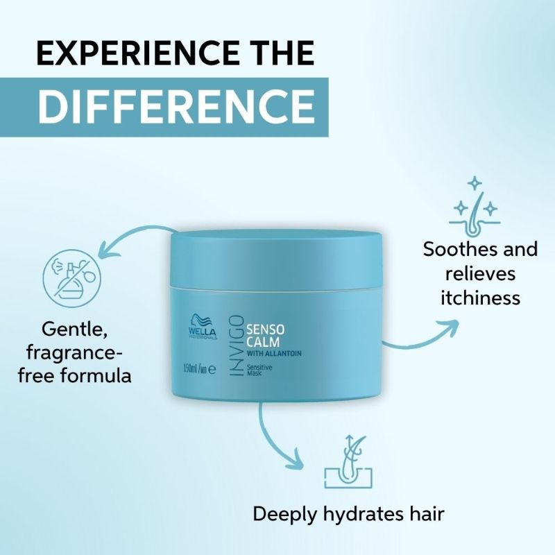 Wella Professionals INVIGO Senso Calm Sensitive Mask, 150ml Buy at Indicrest Image 2