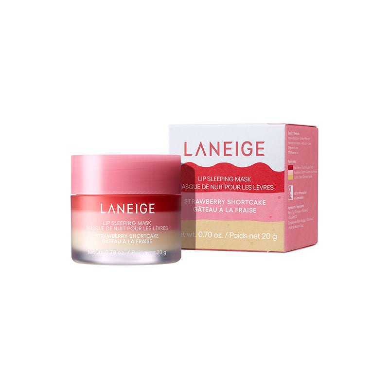 LANEIGE Lip Sleeping Mask Strawberry Short Cake, 20g