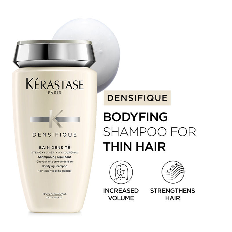 Kerastase Densifique Shampoo For Thinning Hair, With Hyaluronic Acid, Adds Volume, 250ml, Buy from Indicrest