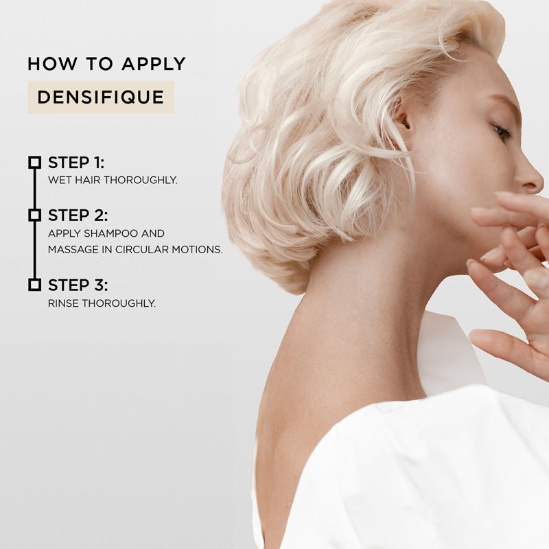 Kerastase Densifique Shampoo For Thinning Hair, With Hyaluronic Acid, Adds Volume, 250ml