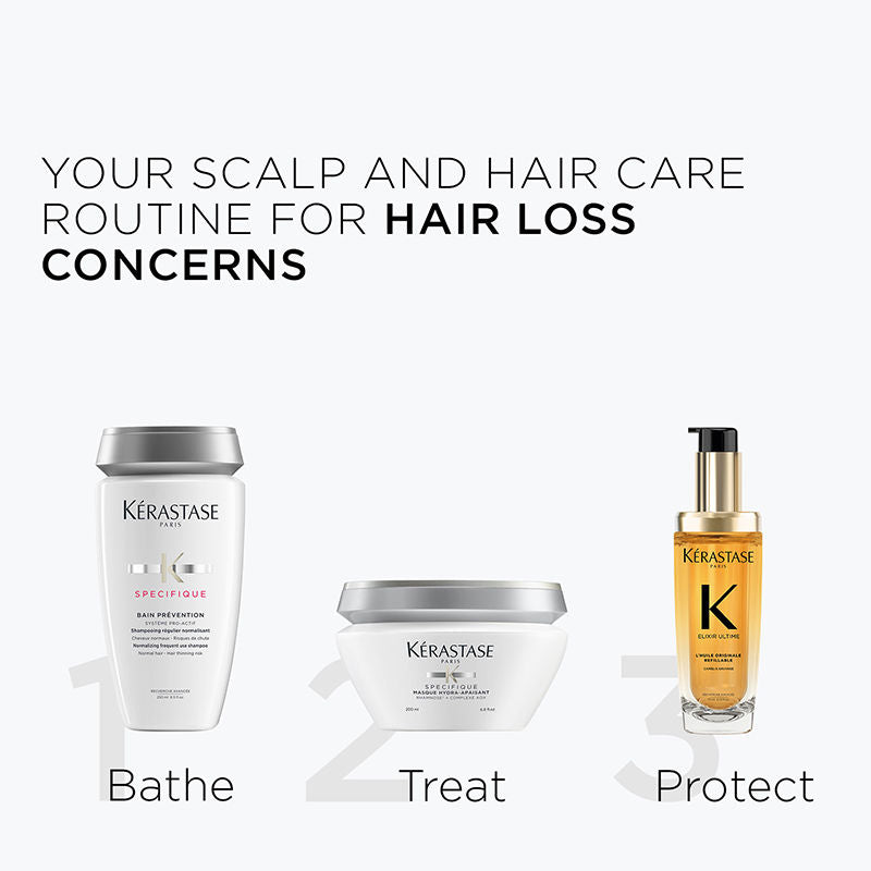 Kerastase Specifique Prevention Shampoo, Reduces Hair-Loss, Adds Volume, 250ml
