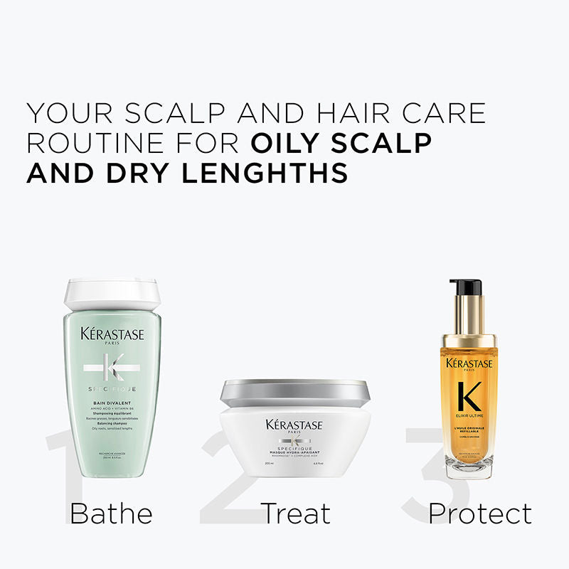 Kerastase Specifique Hydra-Apaisant Hair Mask For Sensitive Scalp & Hair, Rebalances & Soothes, 200ml