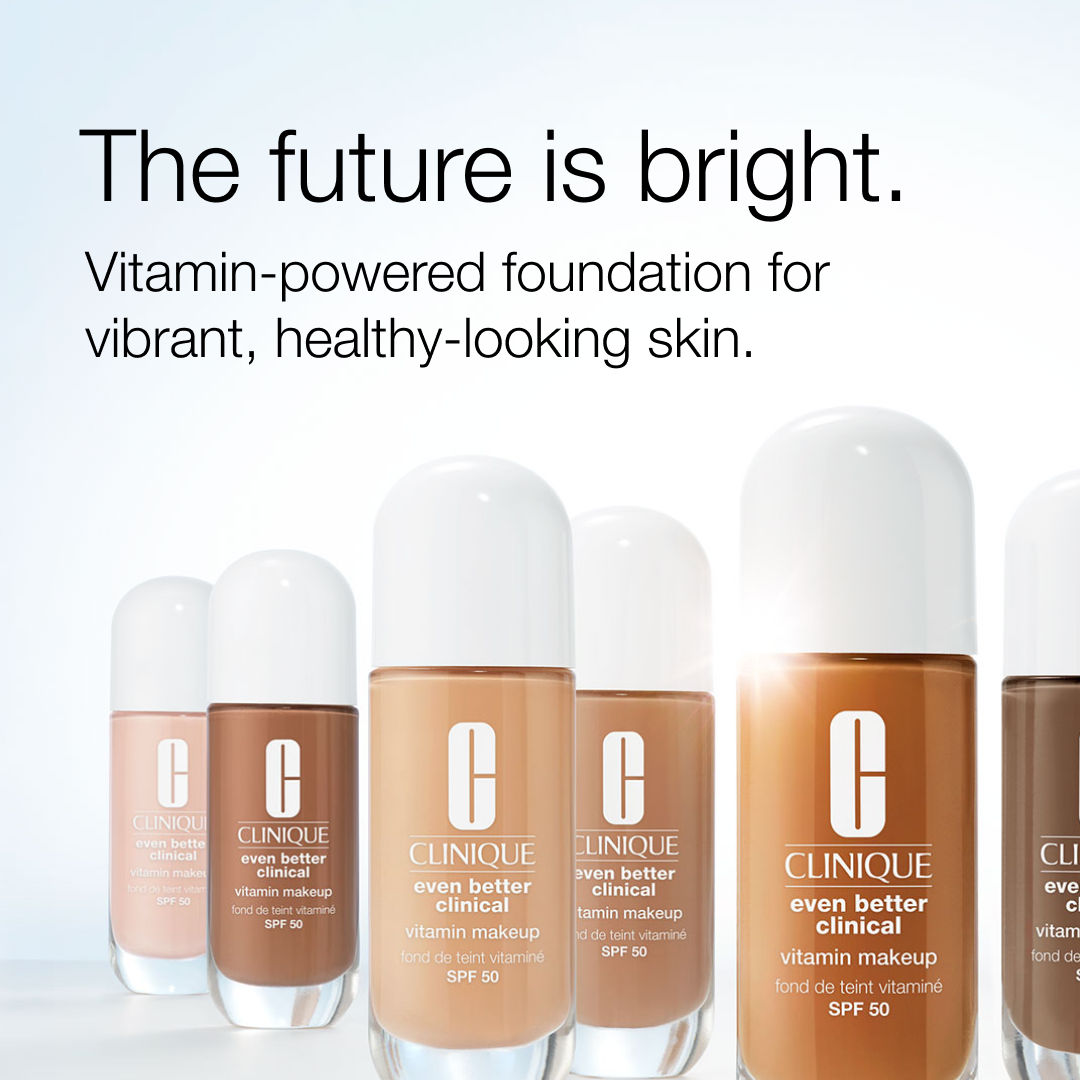 Clinique Even Better Clinical Vitamin Makeup Foundation with SPF 50 - Medium Deep Warm 2, 30ml