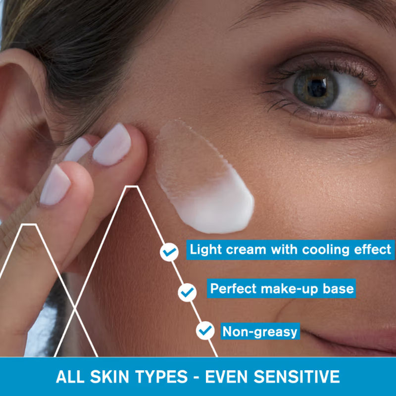 Uriage Eau Thermale Hydrating Light Water Face Cream Hyaluronic Acid 24H Hydration, Glow & Soft Skin, 40ml