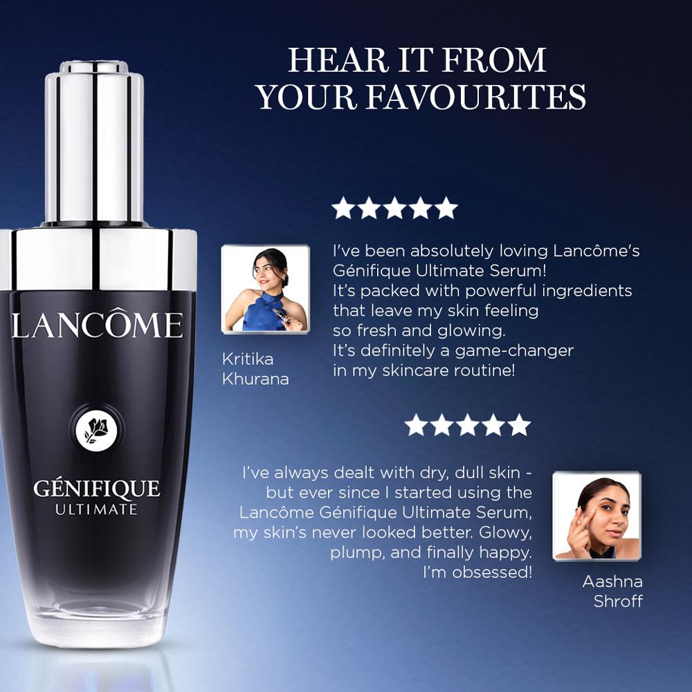 Lancome Genifique Ultimate Skin Repair Serum With Beta Glucan Suited for Indian Skin, 30ml