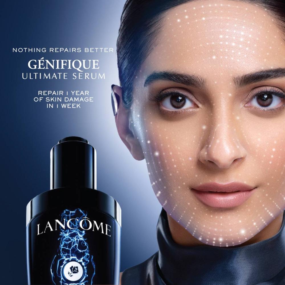 Lancome Genifique Ultimate Skin Repair Serum With Beta Glucan Suited for Indian Skin, 50ml