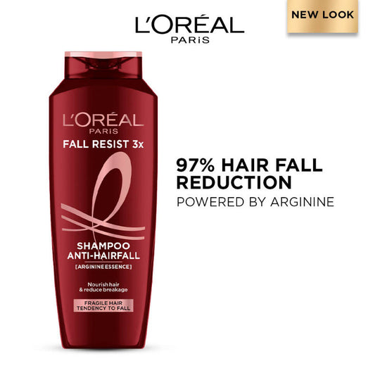 L'Oreal Paris Fall Resist 3x Shampoo, 180ml Buy at Indicrest