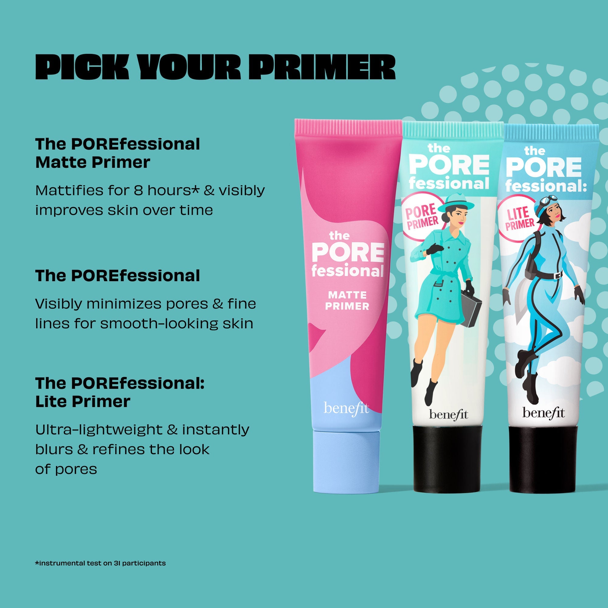Benefit Cosmetics The Porefessional Matte Primer, 22ml