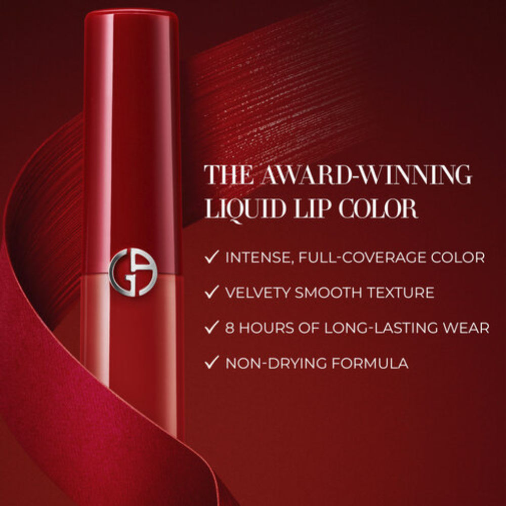 Armani Beauty Lip Maestro Velvet Liquid Lipstick - 524 - Rose Nomad, 6.5ml