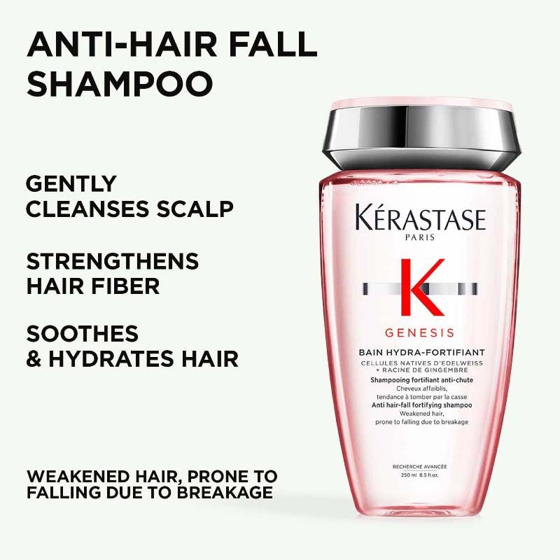 Kerastase Genesis Hydra-Fortifiant Anti-Hair Fall Shampoo For Normal To Oily Hair, 250ml