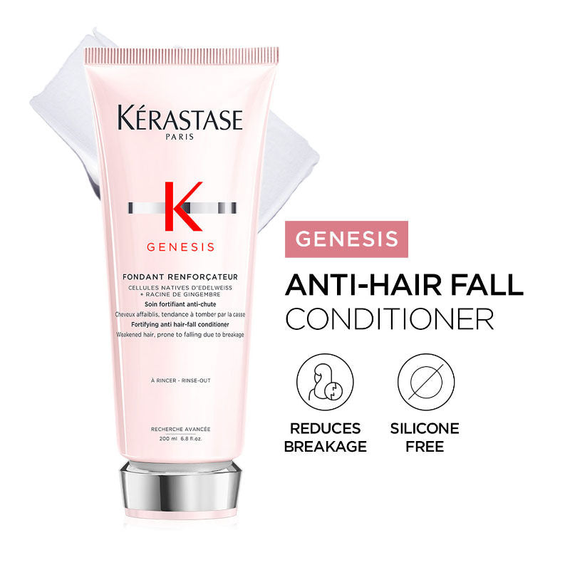 Kerastase Genesis Conditioner For Fine To Medium Hair, Adds Strength & Reduces Hair Fall & Breakage, 200ml, Buy from Indicrest