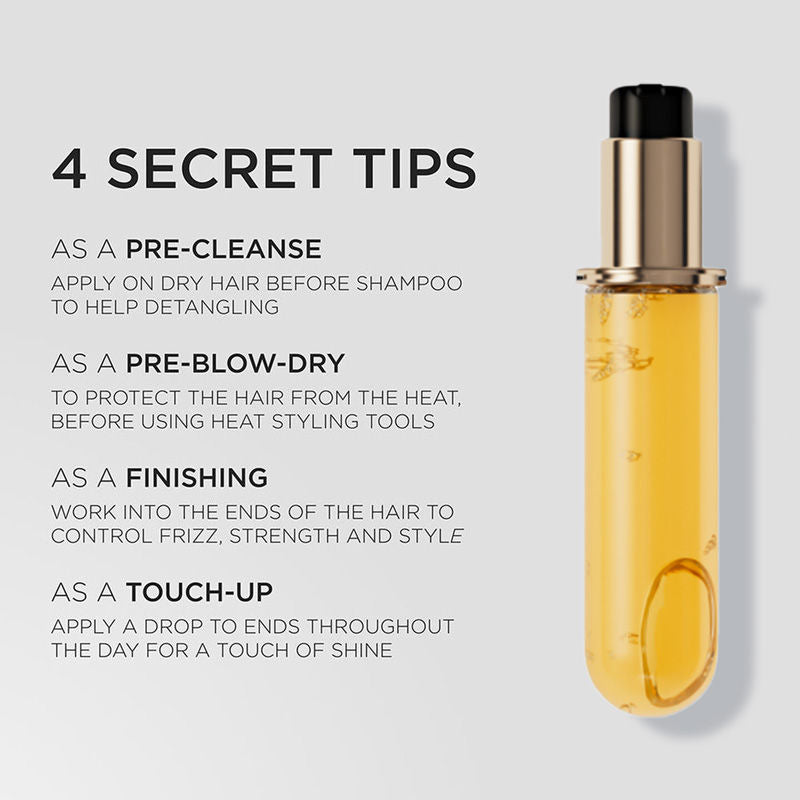 Kérastase Elixir Ultime Hair Oil-In-Serum Refill, 2X Shinier Hair, 96H Anti-Frizz Action, 75ml
