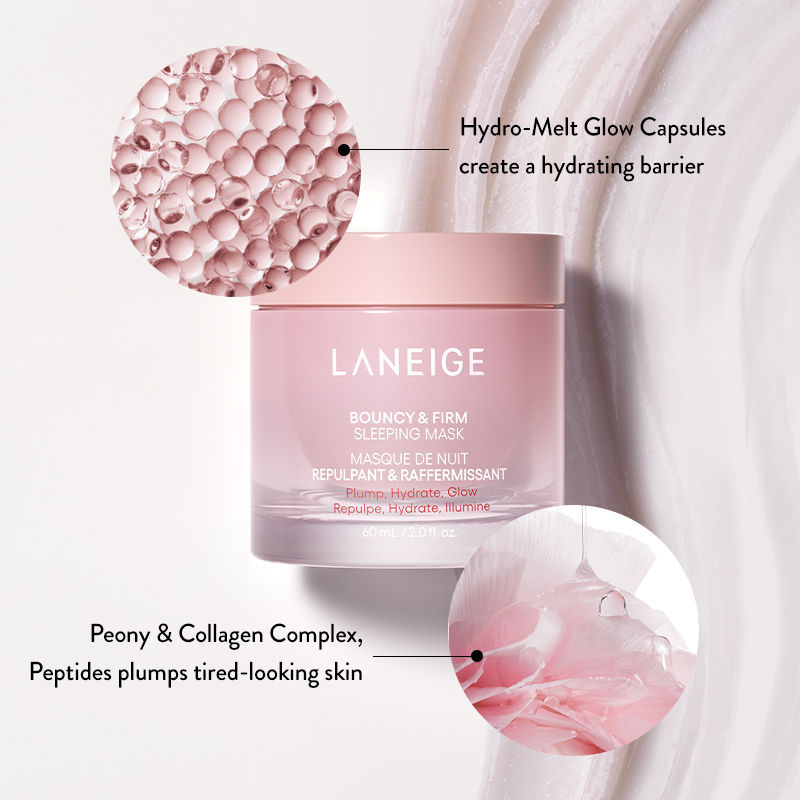 LANEIGE Bouncy And Firm Sleeping Mask, 60ml
