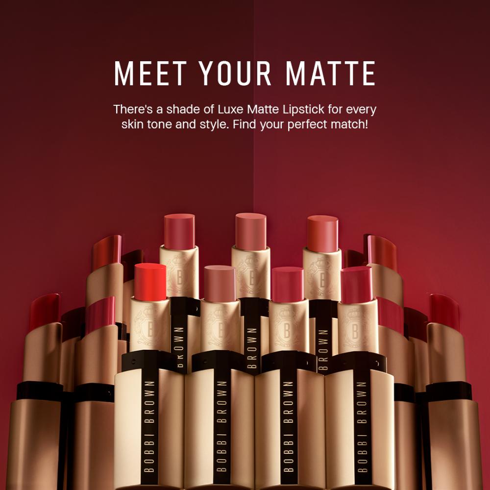 Bobbi Brown Luxe Matte Nude Lipstick - Afternoon Tea, 3.5 g