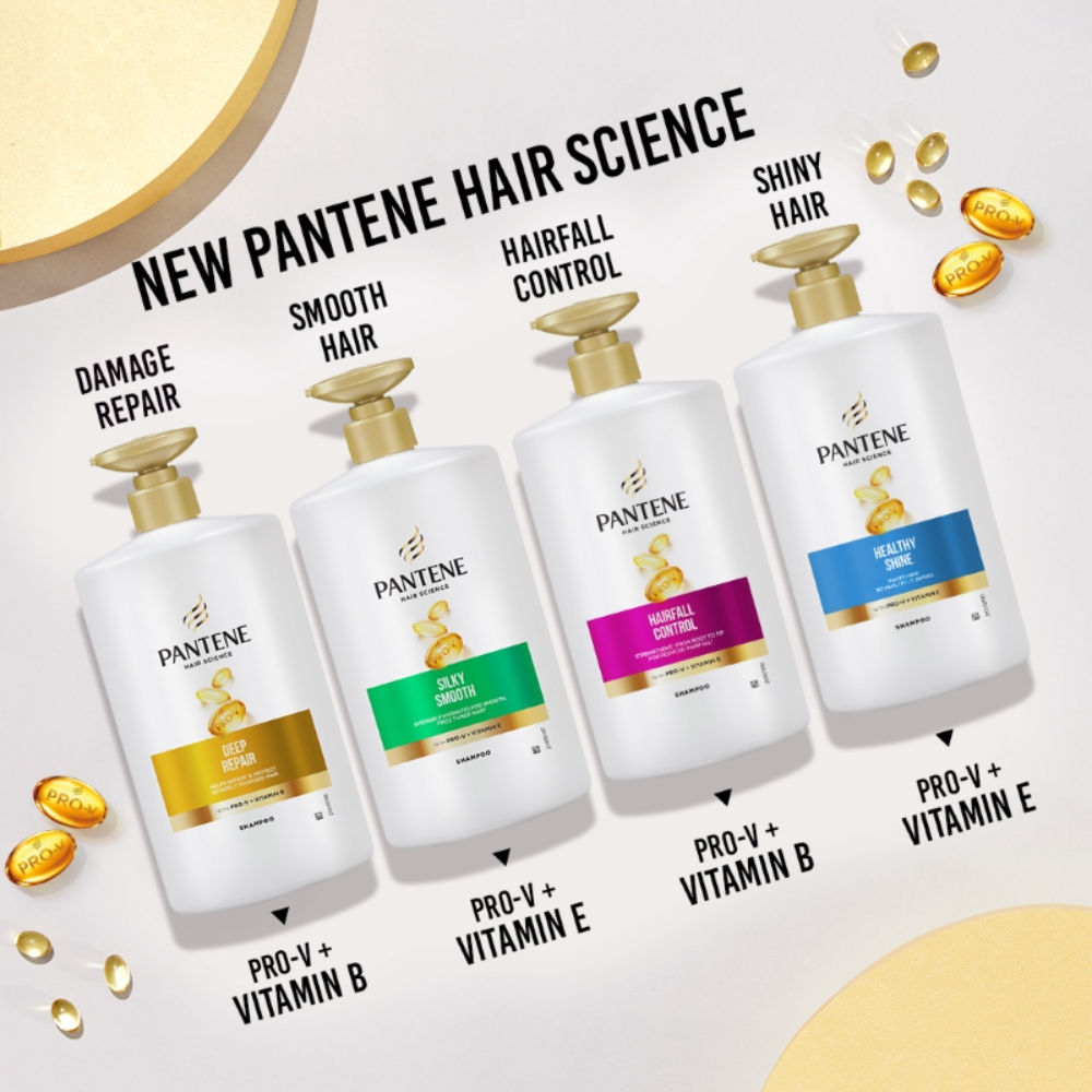 Pantene Advanced Hair Fall Solution Silky Smooth Care Shampoo, 1000ml Buy at Indicrest Image 6