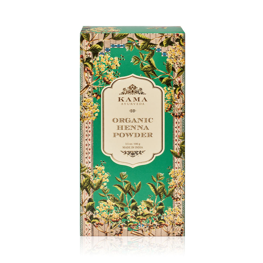 Kama Ayurveda Organic Henna Powder, 100g, Buy from Indicrest