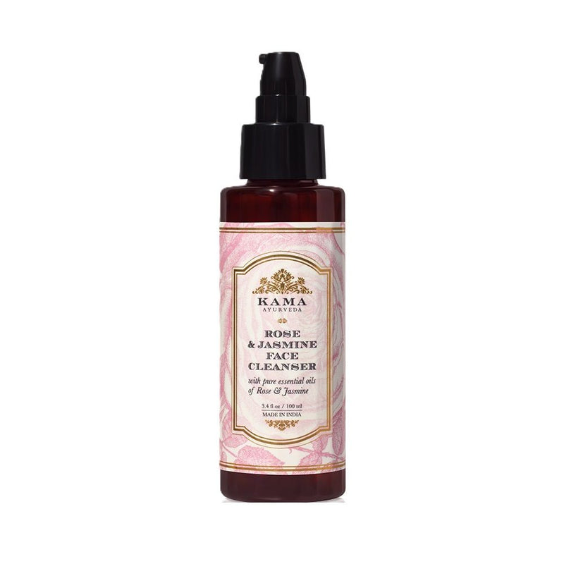 Kama Ayurveda Rose Jasmine Face Cleanser For Clear Skin- Gentle & Hydrating Face Wash, 100ml, Buy from Indicrest