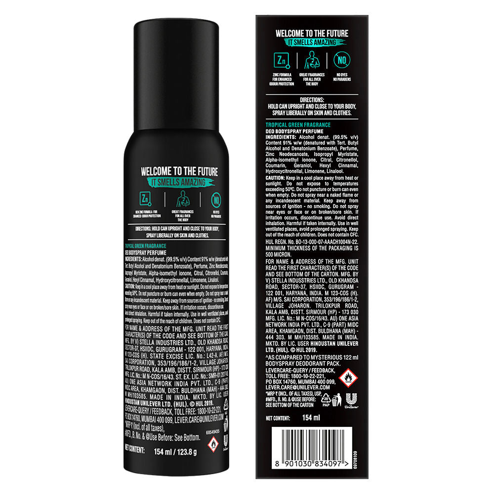 Axe Sigture Mysterious Long Lasting No Gas Body Deodorant For Men, 154ml Buy at Indicrest Image 3