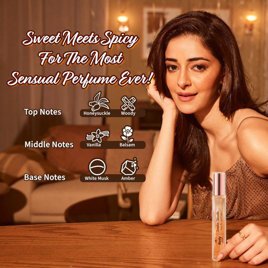 Plum Smokin' Vanilla Eau De Parfum (Perfume) by Plum BodyLovin' | Long Lasting | Supremely Luxurious, 15ml Buy at Indicrest Image 12