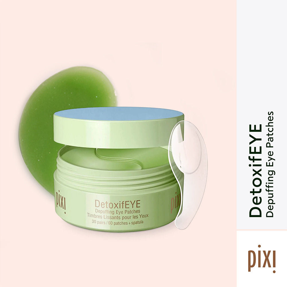 PIXI DetoxifEYE Depuffing Under-Eye Patches, 60pcs