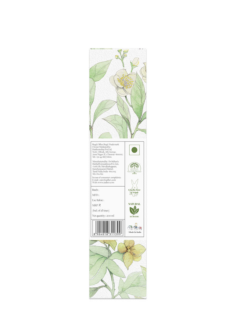 SADHEV Ayurvedic Facial Cleanser Combition Skin, 200ml