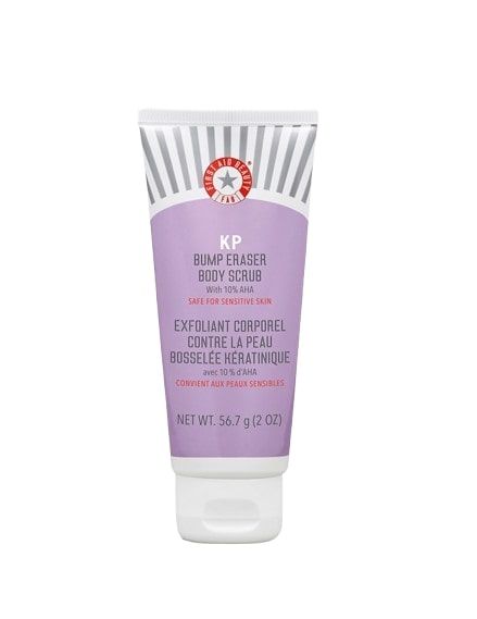 First Aid Beauty KP Bump Eraser Body Scrub With 10% AHA, 57g
