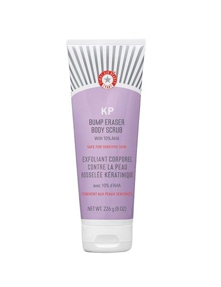 First Aid Beauty KP Bump Eraser Body Scrub With 10% AHA, 226 g