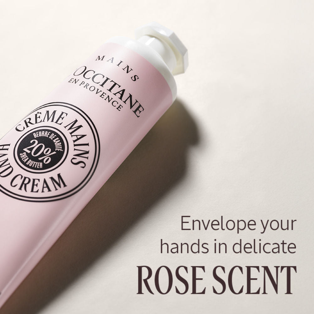 L'Occitane Shea Delightful Rose Hand Cream, 30ml