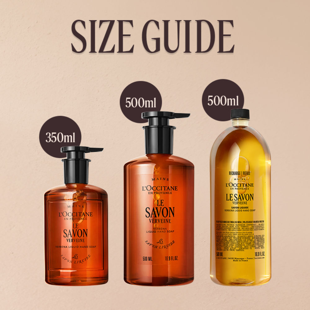 L'Occitane Liquid Hand Soap Verveine, Verbe, 500ml