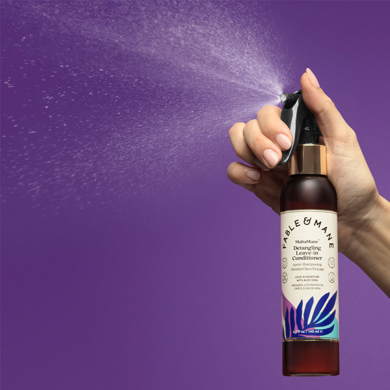 Fable & Mane MahaMane Detangling Leave-In Conditioner, 140ml